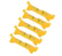 Yusat 5 Pezzi Mini Livella a Bolla in Corda Linea Sospesa Livella a Bolla Livellatore a Bolla