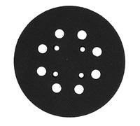 Yusat Cuscinetto per Cuscino da 5 Pollici a 8 Fori e Platorello per Lucidatura Elettrico in Gomma per Carta Vetrata