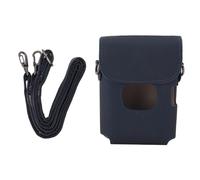 Yusat Custodia Protettiva per Stampante Fotografica per Smartphone in Pelle PU per Mini Link 2 con Tracolla Regolabile (Blu)