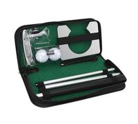 Yusat Gioco Portatile per Mettere Il Pong con Design del Putter Ad Incastro, Facile Assemblaggio, Esperienza Realistica per Un'efficace Pratica Indoor Sempre e Ovunque