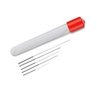 Yusat Kit di aghi per la pulizia degli ugelli, 5 pezzi, per stampante 3D, 0,2 mm, 0,3 mm, 0,4 mm, 0,5 mm, 0,6 mm