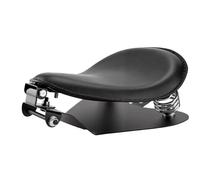 Yusat Kit Staffa Molla Sedile Moto, Pelle PU Resistente per | Telaio in Lega D'acciaio Resistente, Imbottitura in Schiuma Integrata, Molle Ammortizzanti, Adatto per Boulevard Shadow V