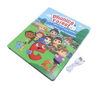 Yusat Libro di Apprendimento Parlante Inglese Libro Sonoro Interattivo Inglese Giocattolo Educativo per Bambini di età Superiore a 3 Anni