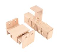 Yusat Mini Set da Cucina per Mobili in Legno Mini Accessori per la Casa Modello di Mobili Ragazzi Ragazze J-ouuoRegalo di Compleanno