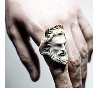 Yusat [] Mitico Zeus Vintage con Incisione della Regina, Regalo per Donne e Uomini (a #20)