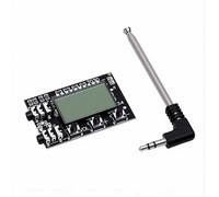 Yusat Modulo Trasmettitore Stereo FM 76-108 MHz, Scheda di Modulazione di Frequenza Professionale con Antenne per la Trasmissione