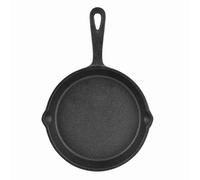 Yusat Padella in Ghisa Pre-stagionata da 16 Cm 20 Cm con Isolamento Imbattibile Riscaldamento Uniforme per Forno Fornello Griglia Falò (16)