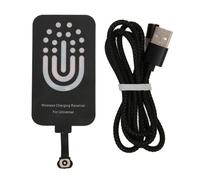 Yusat Ricevitore di ricarica wireless sottile di tipo C con attrazione magnetica, ricevitore di ricarica wireless a doppio uso, patch per ricarica wireless, patch magnetico sul retro