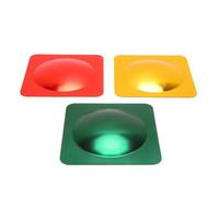 Yusat Set di 3 Specchi Parete a Sensoriali, Specchio Convesso Acrilico Infrangibile, Decorazione Parete per Bambini, con Colori Vivaci e Riflessi Distorti, per Aula e (Set 3 pezzi)