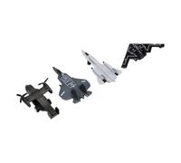 Yusat Set di Modelli di Jet da Combattimento in Lega, Display per Aerei in | Robusto Materiale in Lega, Dettagli Realistici della Cabina di Pilotaggio, Ideale per gli Appassionati di Aviazione e