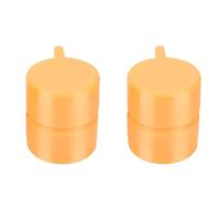 Yusat Stampo Rotondo per Cake Pop Set di Pressa per Cake Pop Set di Stampini per Sferici 2 Pezzi in Plastica PLA per Uso Alimentare con Tasca D'aria per Cuocere Biscotti