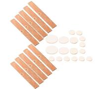 Yusat strumento claretto 24×10×3 kit accessori clarinetto bb chiave 17pcs pad foro sonoro 10pcs fogli di sughero