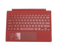 Yusat Tastiera Bluetooth Magnetica Retroilluminazione Colorata Multi Touchpad Tastiera Tablet Wireless Bluetooth5.0 per Pro 3 4 5 6 7 (Rosso)