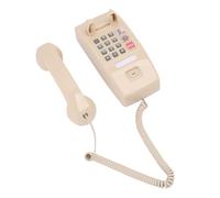 Yusat Telefono da Parete retrò, Chiamata SOS Facile da Usare con Composizione Rapida a 3 Gruppi e 3 Livelli di Regolazione del Volume, per Ufficio Domestico, Camera D'albergo, Scuola
