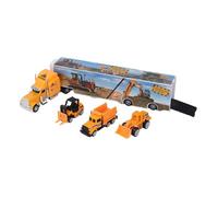 Yusat Transporter per Auto in Lega Transporter Construction Tamion Giocattolo di Ingegneria in Lega con 3 Auto per Bambini Dai 3 Ai 6 Anni