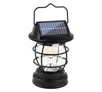 YUSDATC Lanterna da Campeggio Esterna ad energia Solare Batteria a Lunga Durata Lampada da Tenda retrò Lampada da Parete Portatile a Sospensione Ricaricabile a LED