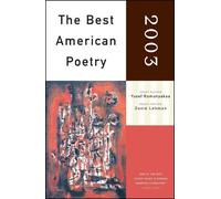 Yusef Komunyakaa The Best American Poetry 2003 (Tascabile)