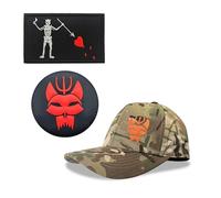 YUSENGMOO Cappello da Baseball Mimetico Seal Team Six, Cappello tattico Seals +Patch (1,L)