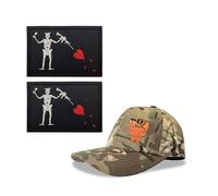 YUSENGMOO Cappello da Baseball Mimetico Seal Team Six, Cappello tattico Seals +Patch (5,L)