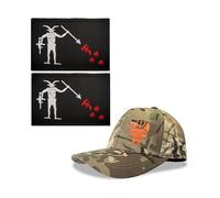 YUSENGMOO Cappello da Baseball Mimetico Seal Team Six, Cappello tattico Seals +Patch (6,L)