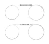 YushiTrading 2 pezzi Splitter PLC a fibra nuda modalità singola 250μm senza connettore, modulo di gestione della potenza per fibre ottiche per reti PON, periferiche per computer e sistemi WDM (1×2)