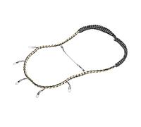 YushiTrading Collana con Cordoncino Intrecciato in Nylon per la Pesca a Mosca, Cordoncino per la Pesca a Mosca con Supporto per Il Tippet e Multi Clip, Fibbia a sgancio rapido per Pescatori, Ti