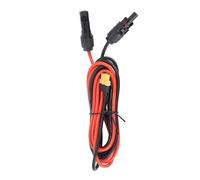 YushiTrading Connettore per Cavo di Ricarica Solare Adattatore XT60, Cavo di Ricarica per Pannelli solari con Filo di Rame 12 AWG, Lungo 2 Metri, per centralina di Alimentazione Portatile e