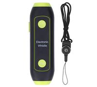 YushiTrading Fischietto elettronico con Luce LED, 3 Toni e 3 Livelli di Volume; Fischietto a Soffio Libero per l’Allenamento Sportivo; Fischietto in Materiale ABS con Cordino, Ideale per (Verde)