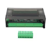YushiTrading FX3U - Controller logico programmabile 56MR PLC, scheda di controllo industriale con 32 ingressi, 24 uscite, conteggio ad alta velocità 60K a 6 vie, uscita relè per sistemi di