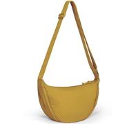 Yuson Girl Borsa a Tracolla da Donna a Mezza Luna Halfmoon Borse a Spalla con Tracolla Regolabile Tinta unita Hobo Bag in Nylon Crossbody Bag per Shopping Viaggio Festa Lavoro(Giallo)