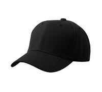 Yuson Girl Cappello Unisex del Cotone Berretto da Baseball delle Ragazze dei Ragazzi Snapback di Hip Hop Cappello Piatto, Cappello Uomo(Nero)