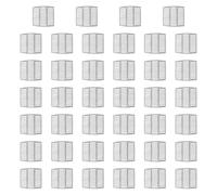 YUSSEQDD 40 pezzi di inserti per crepe nei muri, facile da usare per perdite su diversi muri in mattoni, coperture per fori di drenaggio in mattoni