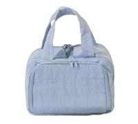 YUSSEQDD Borsa per toelettatura portatile ben organizzata con viaggio dedicato per la separazione bagnato/asciutto che la rende molto leggera e resistente, blu