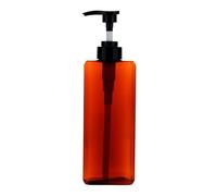 YUSSEQDD Dispenser di sapone liquido in ceramica durevole, flaconi con pompa manuale, facile da riempire, accessori eleganti per bagno e cucina, semplice contenitore per sapone in, 800 ml di arancia