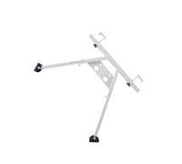 YUSSEQDD Robusto stabilizzatore per Scala Regolabile per grondaia del Tetto, distanziatore in Metallo, Accessori per Scale da Parete, distanziatore per Scala Facile da installare