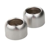 YUSSEQDD Supporto per asta per guardaroba con tubo in acciaio inossidabile da 19 mm, 22 mm e 25 di diametro, per supporto per asta per rotaia da bagno, camera letto, balcone, staffa per tubo per