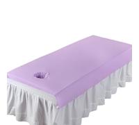 YUSSEQDD Tappetino assorbente, fodera per massaggio impermeabile con foro per il viso, tappetino assorbente per olio, fodera per massaggio impermeabile in cotone, B, 200 * 110 cm