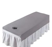 YUSSEQDD Tappetino assorbente, fodera per massaggio impermeabile con foro per il viso, tappetino assorbente per olio, fodera per massaggio impermeabile in cotone, UN, 200 * 110 cm