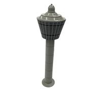 YUSSEQDD Torre di controllo del traffico aereo 1400 accessori Modello espositivo dedicato per appassionati di collezionismo e bambini Il set della torre è un modello da