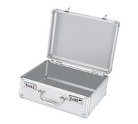 YUSSEQDD Valigetta portautensili in Alluminio Valigetta portautensili in Alluminio per riparatori Domestici e Professionisti Chiave L, Bianco, Parola d'ordine M