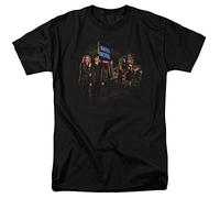 Yustery Bates Motel da uomo cast t-shirt nero 4Black Taglia unica