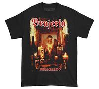 Yustery Brujeria da Uomo brujerizmo Maglietta Nero 0Black L
