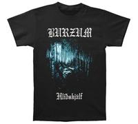 Yustery Burzum Maglietta hliðskjálf Nero 2Black L