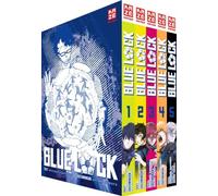 Yusuke Nomura Markus Lange Blue Lock - Band 1-5 im Sammelschuber (Tascabile)