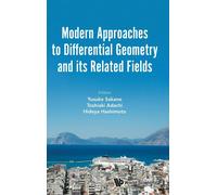 Yusuke Sakane Modern Approaches To Differential Geometry And (Copertina rigida)