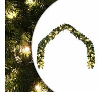 YUTAASU 20m Christmas Garland with 300 Warm White LEDs, 8 Lighting Modes for Indoor and Outdoor Decor, Energy-Efficient Waterproof String Lights for Staircase Wall