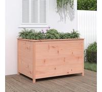 YUTAASU Fioriera Rialzata da Giardino in Legno Massello di Douglas Non Trattato, 119.5x82.5x78 cm, per Piante Orto Erbe Aromatiche Fiori, Ideale per Balcone Patio