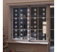 YUTAASU Luce Fatata LED per Tende a Stelle con 200 LED Risparmio Energetico, 8 Modalità Illuminazione, 40 Stelle Decorazione Esterno Interno, Bianco Freddo, 3m Cavo