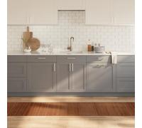 YUTAASU Natural Bamboo Runner Rug, 60x500 cm Brown Floor Mat with Non-Slip Backing, Durable Water-Resistant Natural Fiber Decor for Living Room, Easy Clean and Storage