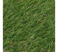 YUTAASU Prato artificiale per terrazza, balcone e giardino, prato artificiale, 1 x 10 m, altezza 20 mm, colore verde, per interni ed esterni